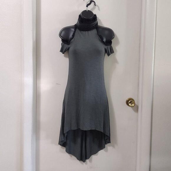 Lip Service Step in Time Teal Tunic Top or Dress Size Small EXCELLENT - Picture 1 of 15